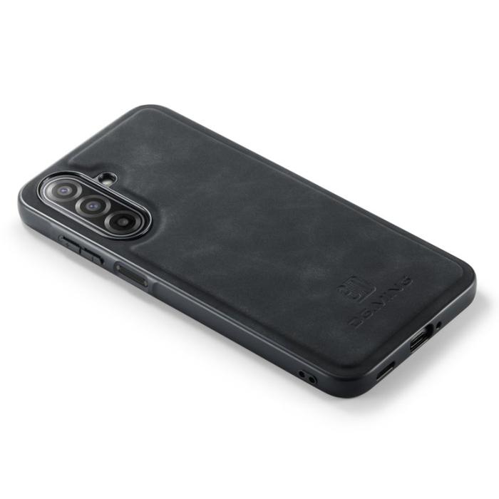 DG.MING - DG.MING Samsung Galaxy A17 5G Skal PU Läder Svart