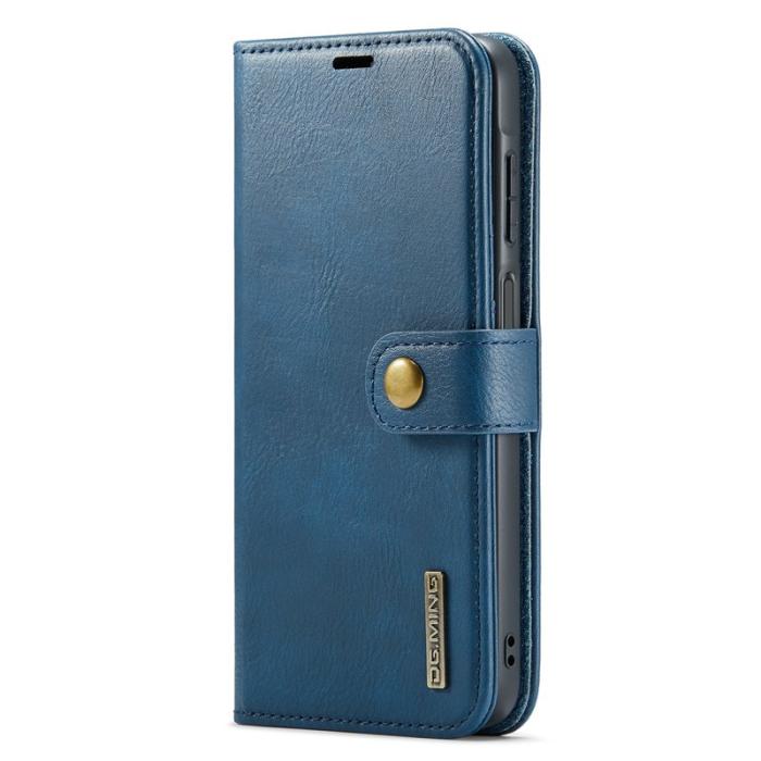 DG.MING - DG.MING Samsung Galaxy A26 5G Skal Delbart Läder - Blå
