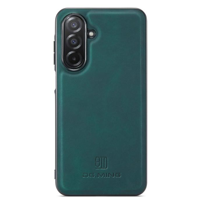 DG.MING - DG.MING Samsung Galaxy A26 5G Skal PU Läder Grön