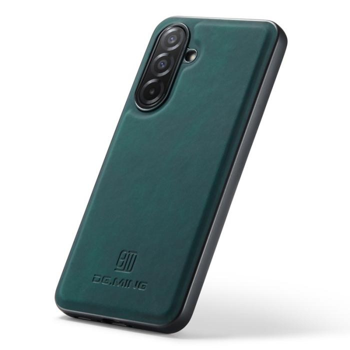 DG.MING - DG.MING Samsung Galaxy A26 5G Skal PU Läder Grön