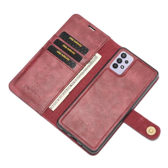 DG.MING - DG.MING Samsung Galaxy A32 5G Skal Detachable Röd