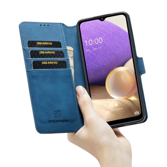 DG.MING - DG.MING Samsung Galaxy A33 5G Fodral Retro Blå