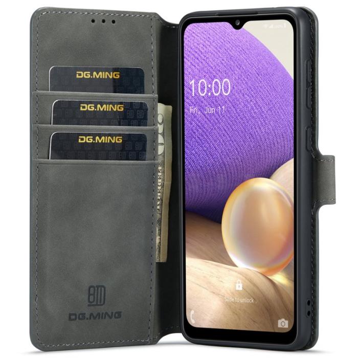 DG.MING - DG.MING Samsung Galaxy A33 5G Fodral Retro Grå