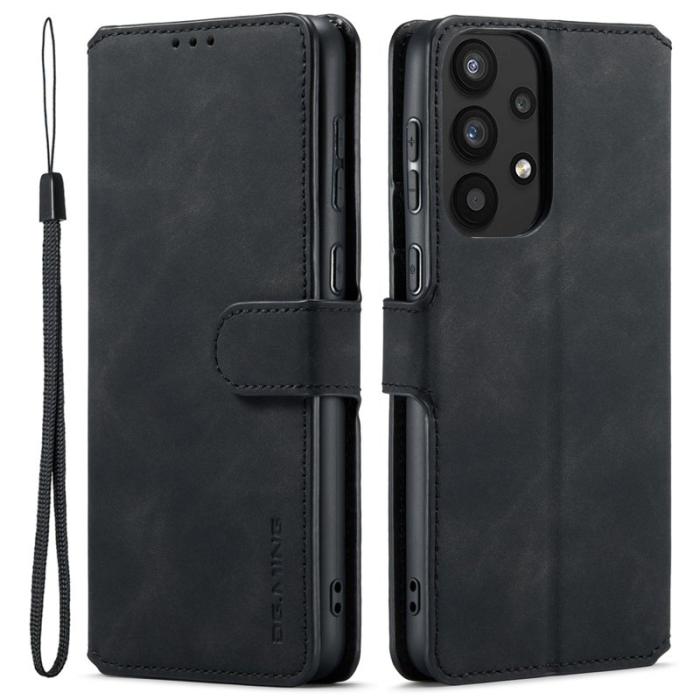 DG.MING - DG.MING Samsung Galaxy A33 5G Fodral Retro Stil Svart