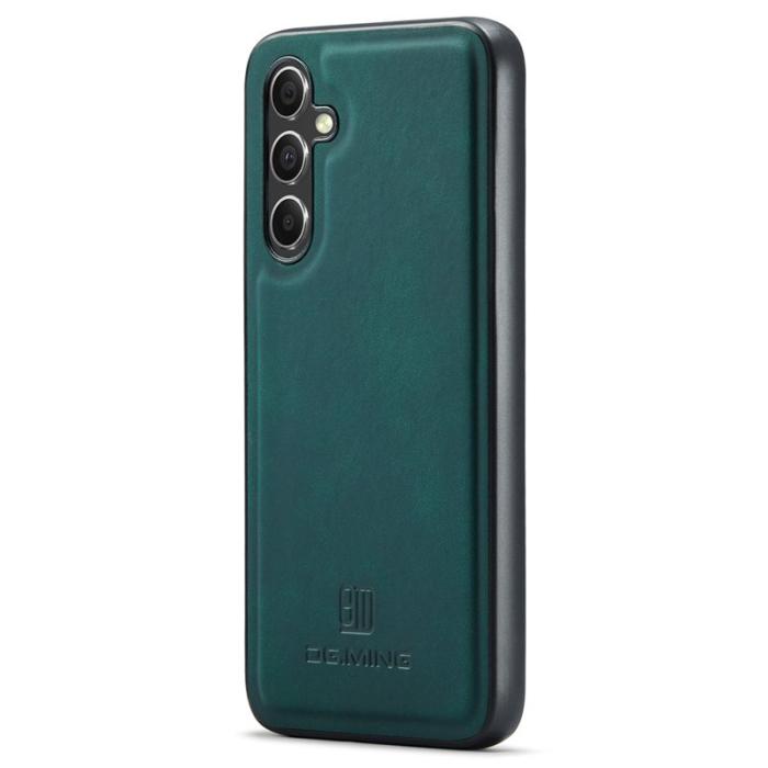DG.MING - DG.MING Samsung Galaxy A35 5G Skal Läder+PC+TPU Grön