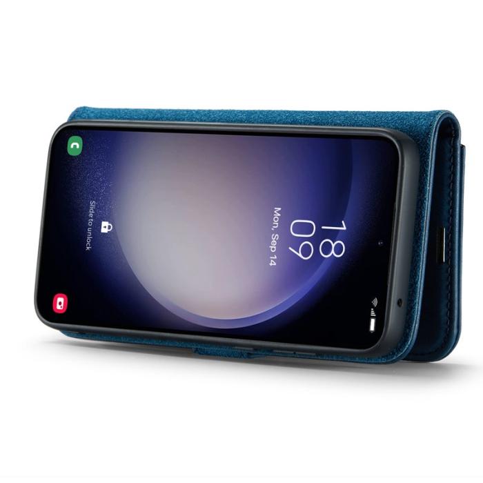 DG.MING - DG.MING Samsung Galaxy A36 5G Skal Delbart Läder - Blå