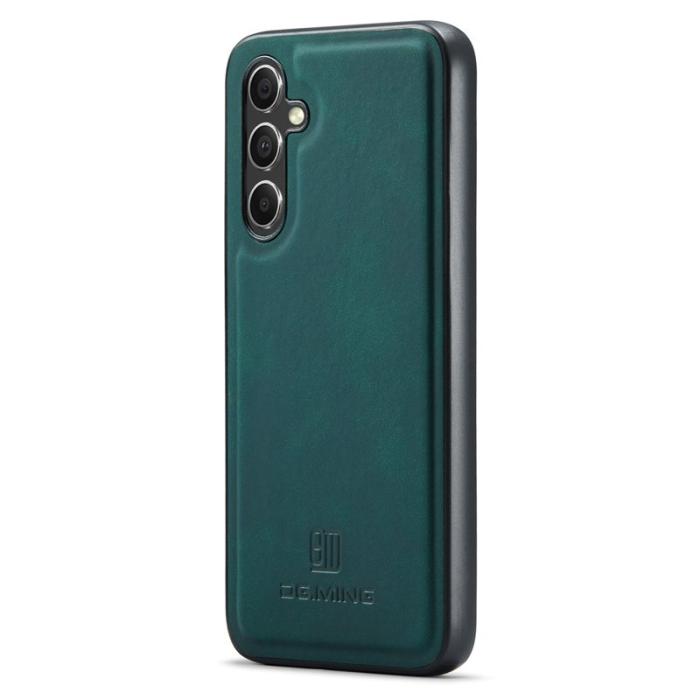 DG.MING - DG.MING Samsung Galaxy A36 5G Skal PU Läder Grön