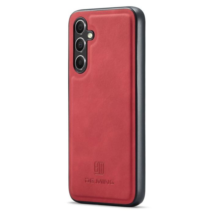 DG.MING - DG.MING Samsung Galaxy A36 5G Skal PU Läder Röd