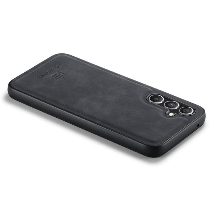 DG.MING - DG.MING Samsung Galaxy A36 5G Skal PU Läder Svart