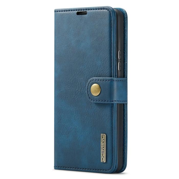DG.MING - DG.MING Samsung Galaxy A53 5G Fodral Läder Flip Wallet Blå