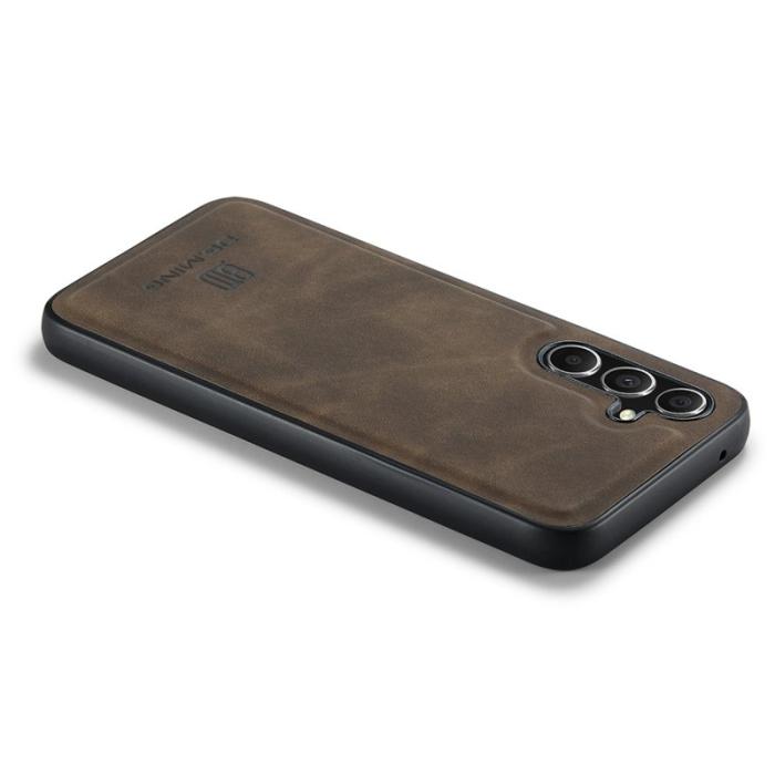 DG.MING - DG.MING Samsung Galaxy A54 5G Skal PC TPU PU Skydd - Kaffe