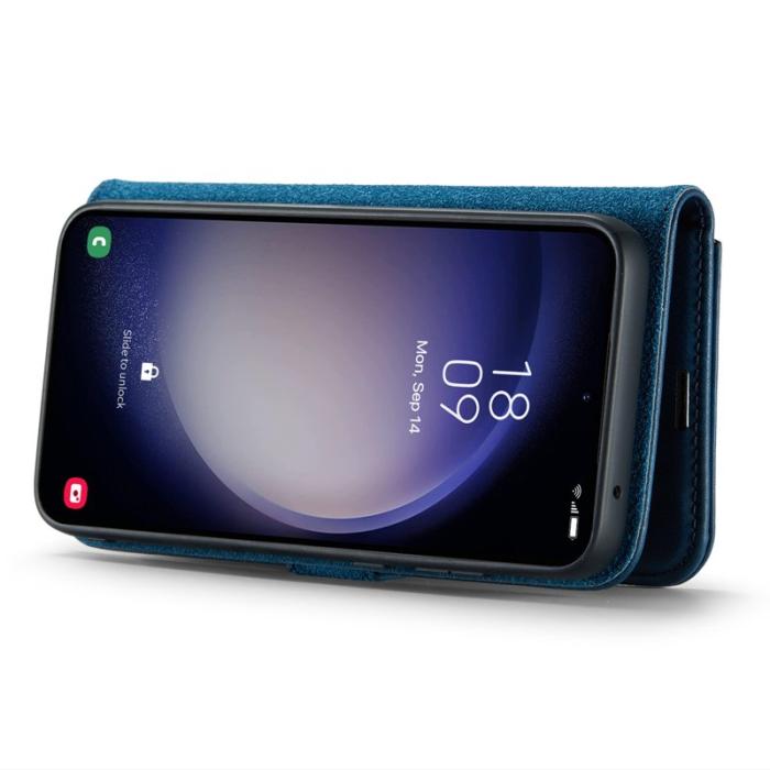 DG.MING - DG.MING Samsung Galaxy A55 5G Skal Detachable Läder - Blå