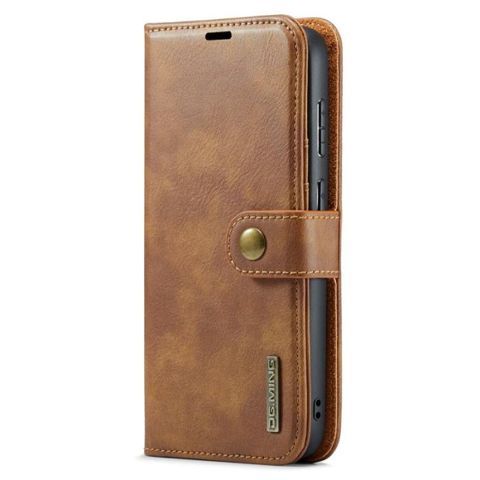 DG.MING - DG.MING Samsung Galaxy A55 5G Skal Detachable Läder Brun