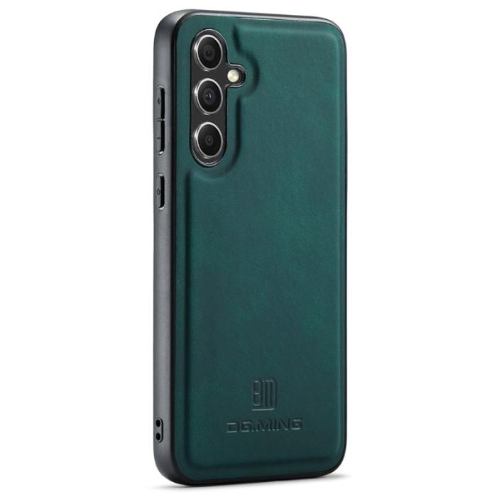 DG.MING - DG.MING Samsung Galaxy A55 5G Skal PU Läder Grön