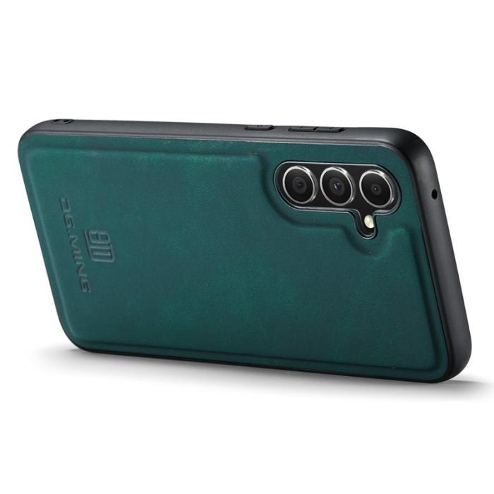 DG.MING - DG.MING Samsung Galaxy A56 5G Skal PU Läder Grön