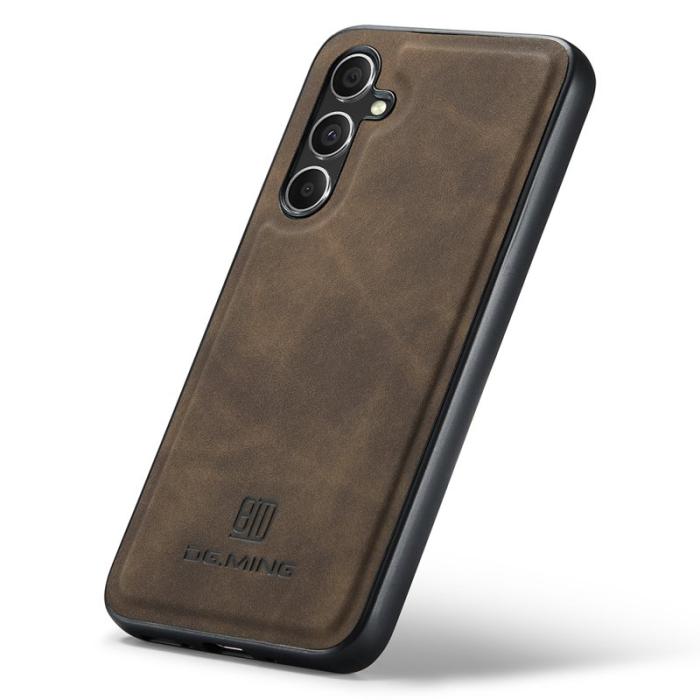 DG.MING - DG.MING Samsung Galaxy A56 5G Skal PU Läder Kaffe