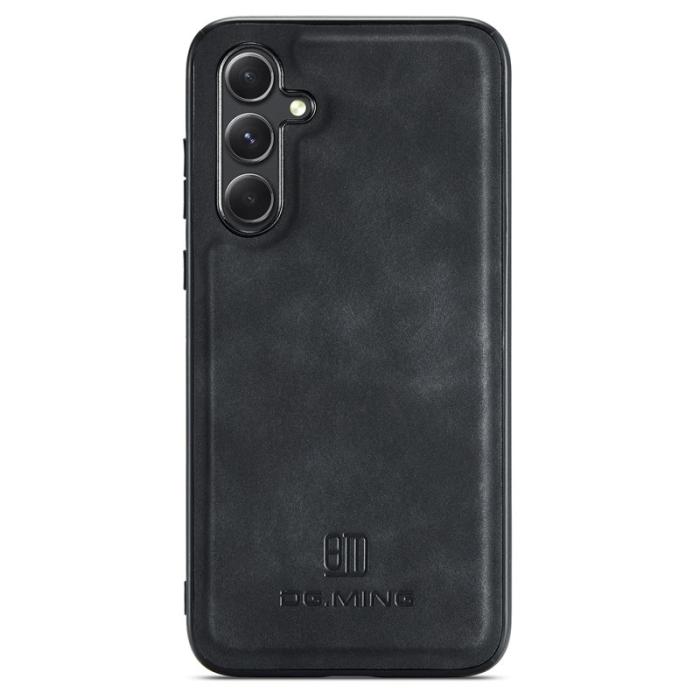 DG.MING - DG.MING Samsung Galaxy A56 5G Skal PU Läder Svart