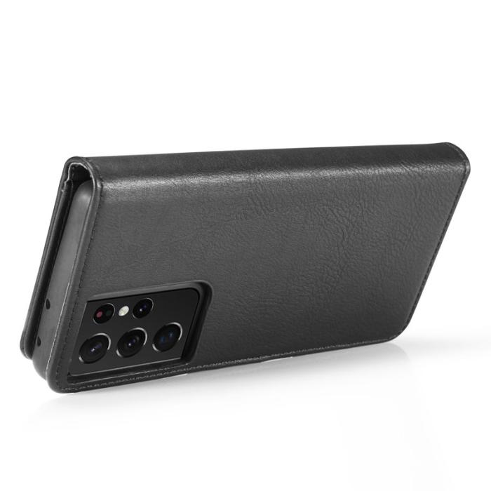 DG.MING - DG.MING Samsung Galaxy S21 Ultra 5G Skal 2-i-1 Svart