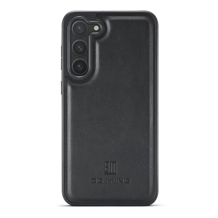 DG.MING - DG.MING Samsung Galaxy S22 5G Mobilskal PU Läder Svart
