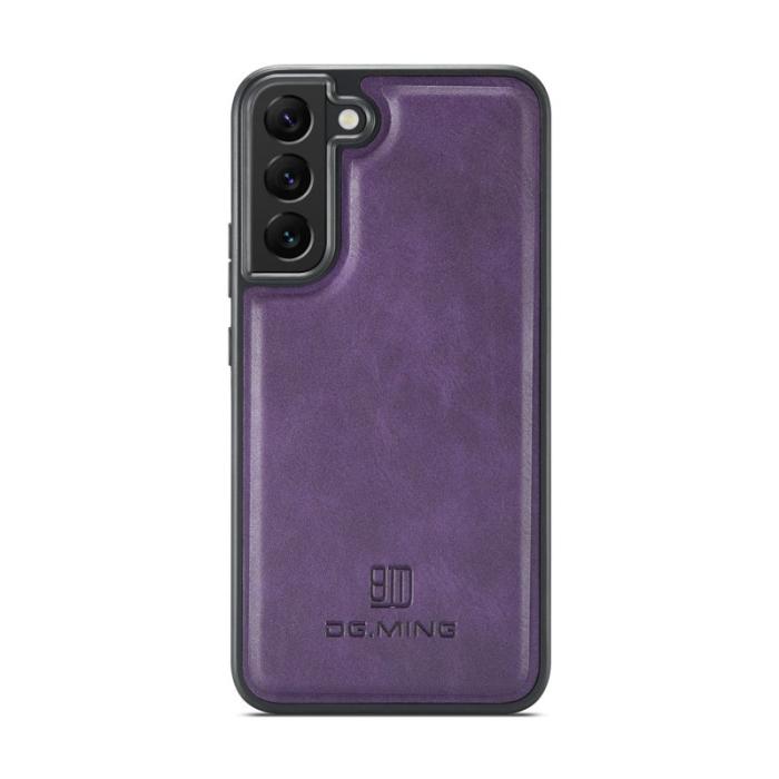 DG.MING - DG.MING Samsung Galaxy S22+ Fodral PU Läder Lila