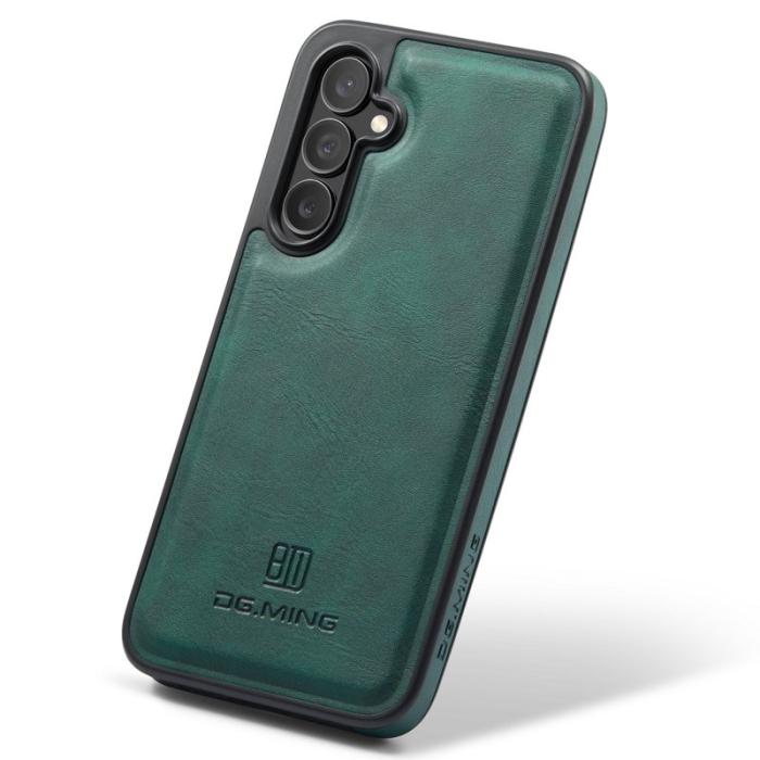 DG.MING - DG.MING Samsung Galaxy S23 FE Skal i PU-läder - Grön