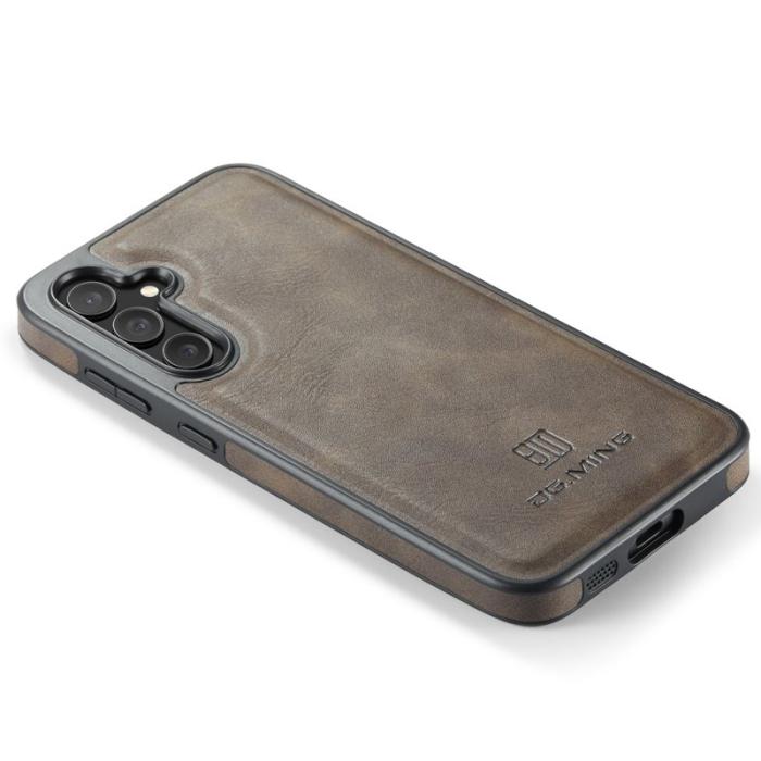DG.MING - DG.MING Samsung Galaxy S23 FE Skal i PU-läder - Kaffe