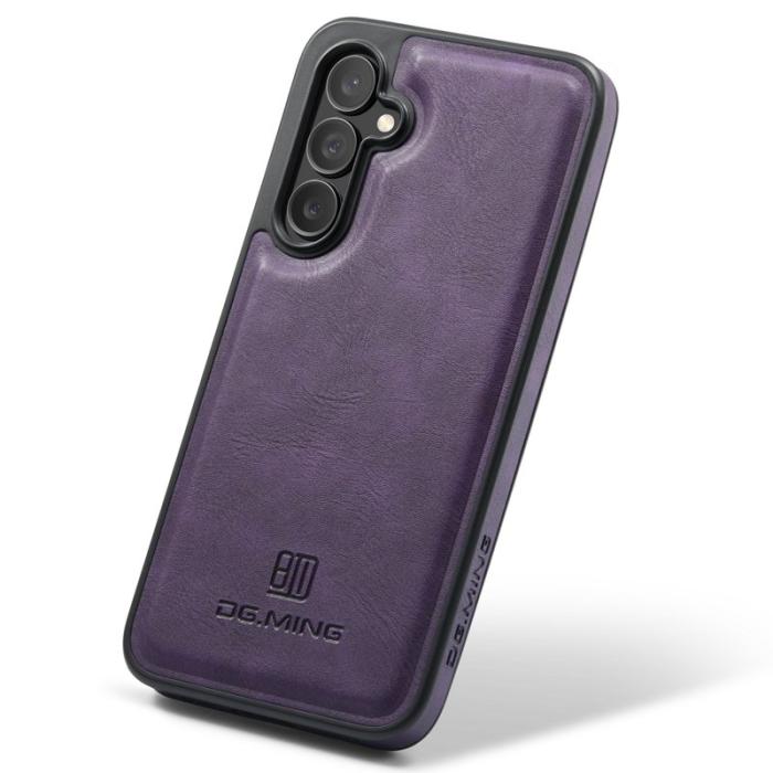 DG.MING - DG.MING Samsung Galaxy S23 FE Skal i PU-läder - Lila