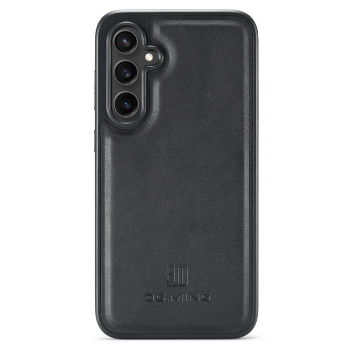 DG.MING - DG.MING Samsung Galaxy S23 FE Skal PU Läder Svart
