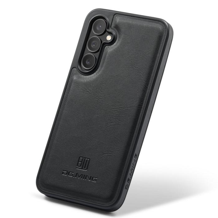 DG.MING - DG.MING Samsung Galaxy S23 FE Skal PU Läder Svart