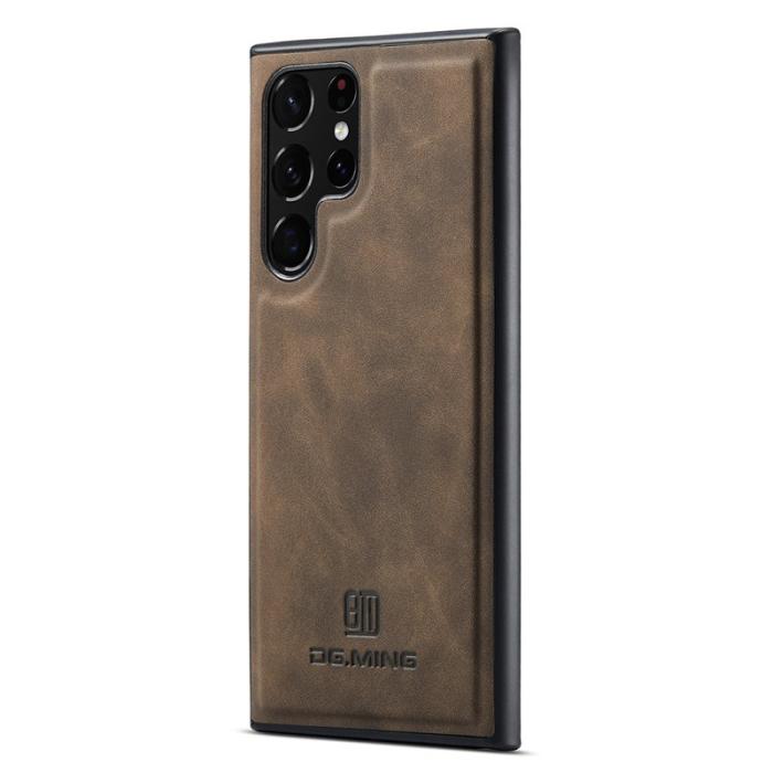 DG.MING - DG.MING Samsung Galaxy S23 Ultra Fodral Skyddande Kaffe