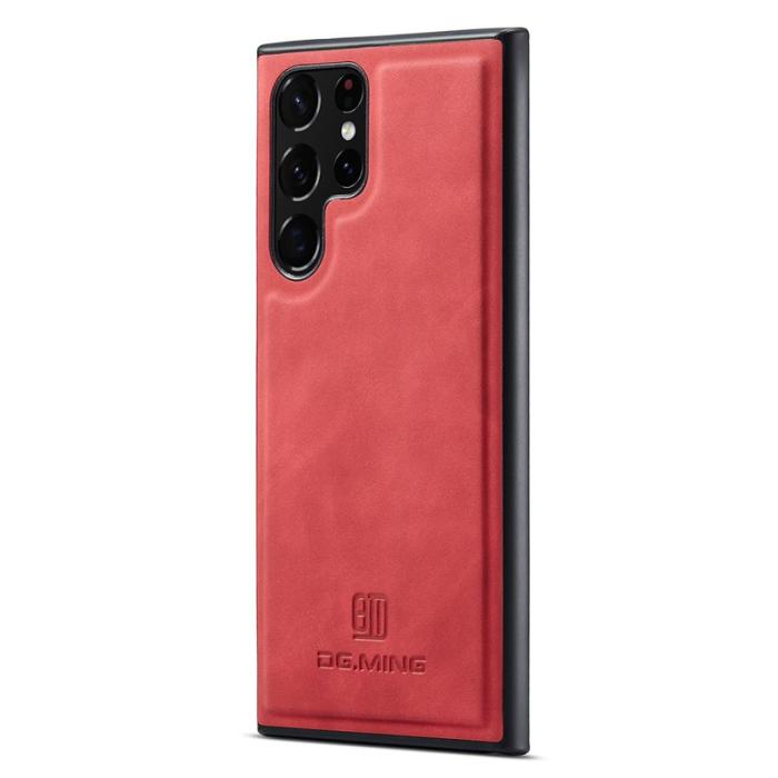 DG.MING - DG.MING Samsung Galaxy S23 Ultra Skal Skyddande Röd