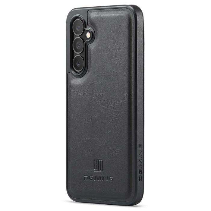 DG.MING - DG.MING Samsung Galaxy S24 FE Skal Anti-Drop Läder Svart