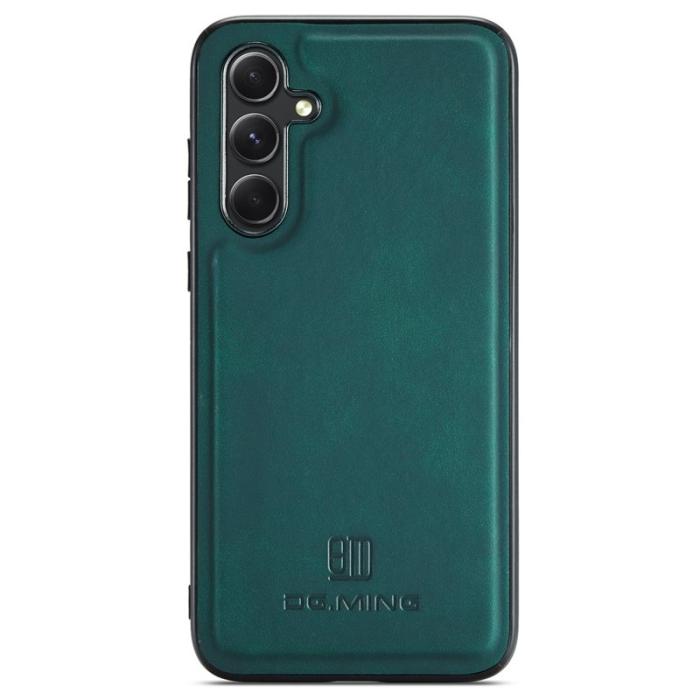 DG.MING - DG.MING Samsung Galaxy S24 FE Skal PU Läder Grön