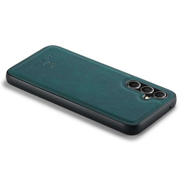 DG.MING - DG.MING Samsung Galaxy S24 FE Skal PU Läder Grön