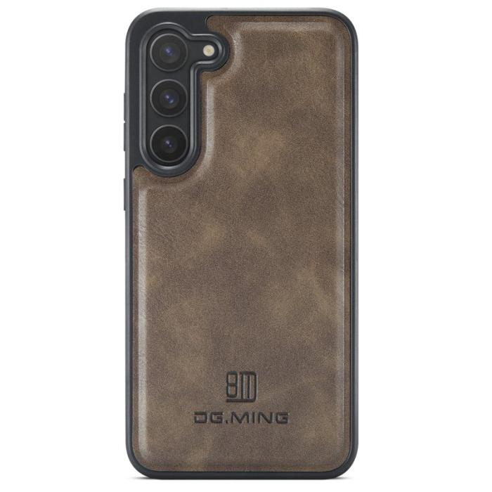 DG.MING - DG.MING Samsung Galaxy S24+ Fodral Anti-Drop PU Läder Kaffe