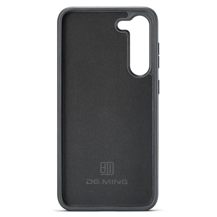 DG.MING - DG.MING Samsung Galaxy S24 Skal Anti-Drop PU Läder Brun