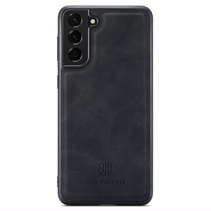 DG.MING - DG.MING Samsung Galaxy S24 Skal PU Läder Coated - Svart