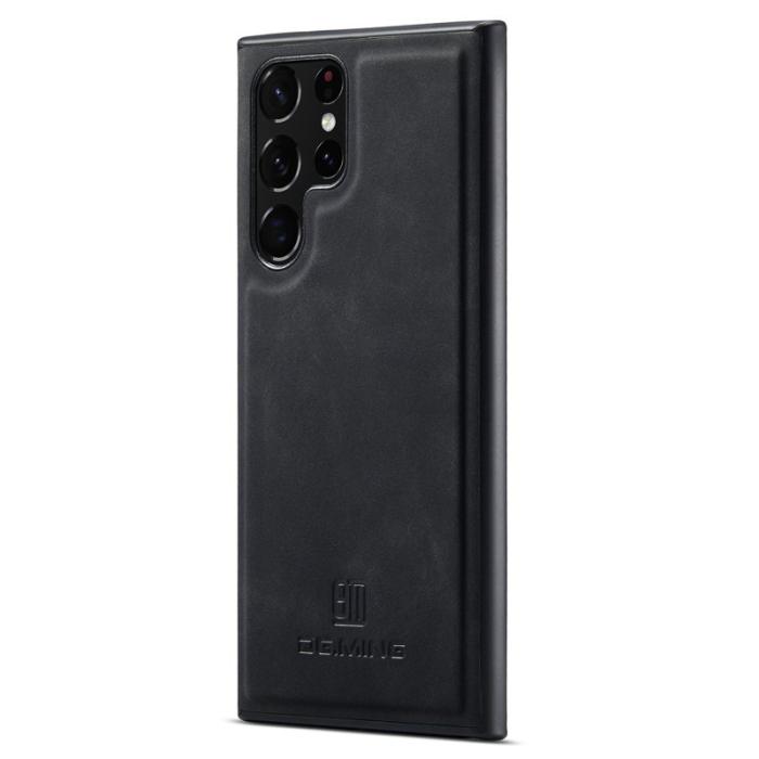 DG.MING - DG.MING Samsung Galaxy S24 Ultra Fodral Läder+PC+TPU Svart