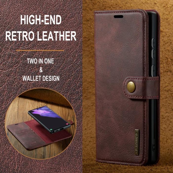 DG.MING - DG.MING Samsung Galaxy S24 Ultra Skal Detachable Röd