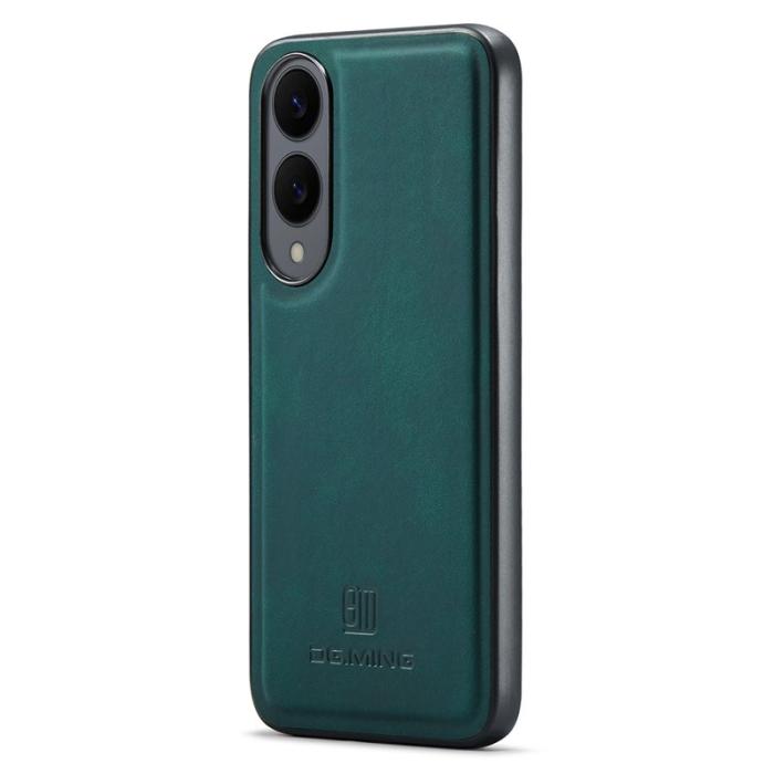DG.MING - DG.MING Samsung Galaxy S25 Edge Skal PU Läder Grön