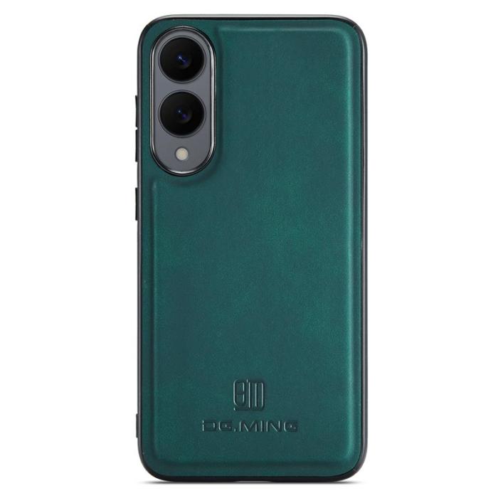DG.MING - DG.MING Samsung Galaxy S25 Edge Skal PU Läder Grön