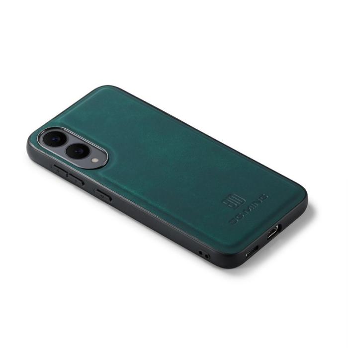 DG.MING - DG.MING Samsung Galaxy S25 Edge Skal PU Läder Grön