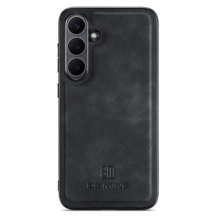 DG.MING - DG.MING Samsung Galaxy S25 FE Skal PU Läder Hybrid - Svart