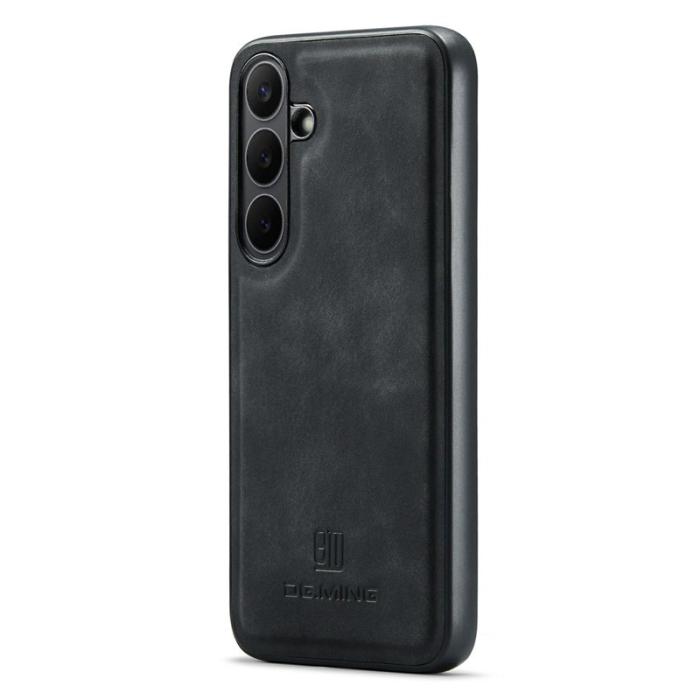 DG.MING - DG.MING Samsung Galaxy S25 FE Skal PU Läder Hybrid - Svart
