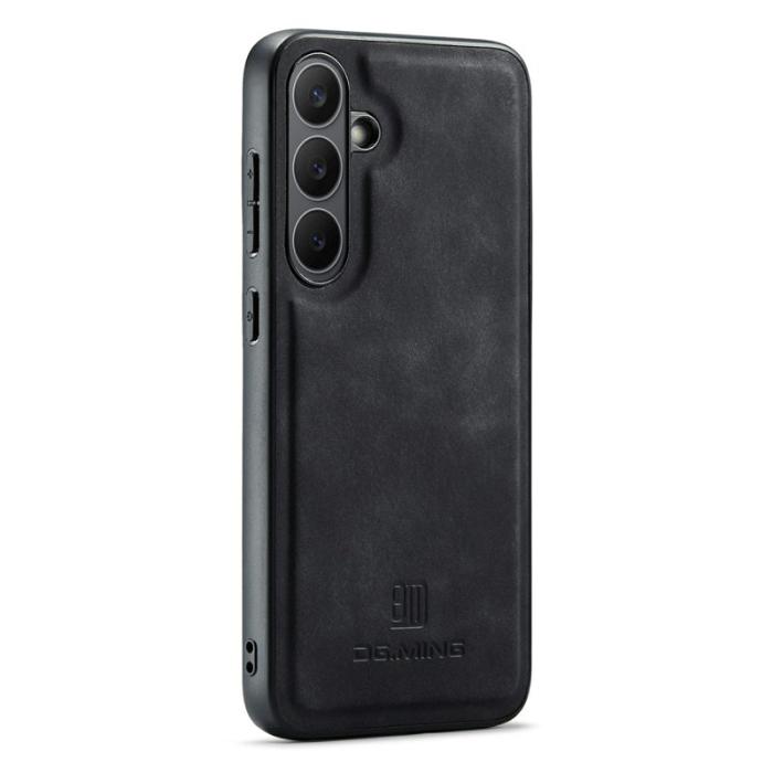 DG.MING - DG.MING Samsung Galaxy S25 FE Skal PU Läder Hybrid - Svart