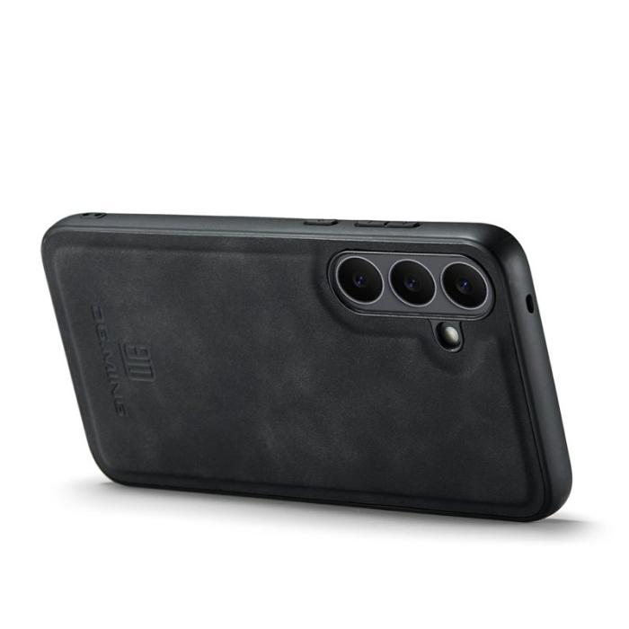 DG.MING - DG.MING Samsung Galaxy S25 FE Skal PU Läder Hybrid - Svart