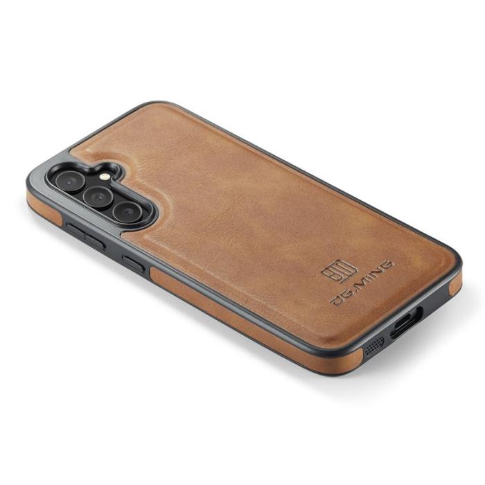 DG.MING - DG.MING Samsung Galaxy S25+ Skal Anti-Drop Läder Brun