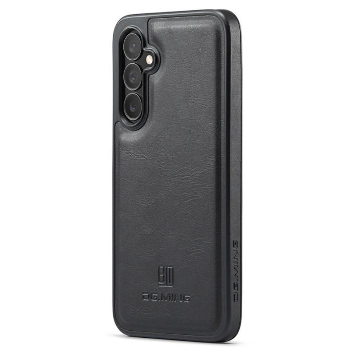 DG.MING - DG.MING Samsung Galaxy S25 Skal Anti-Drop Läder Svart
