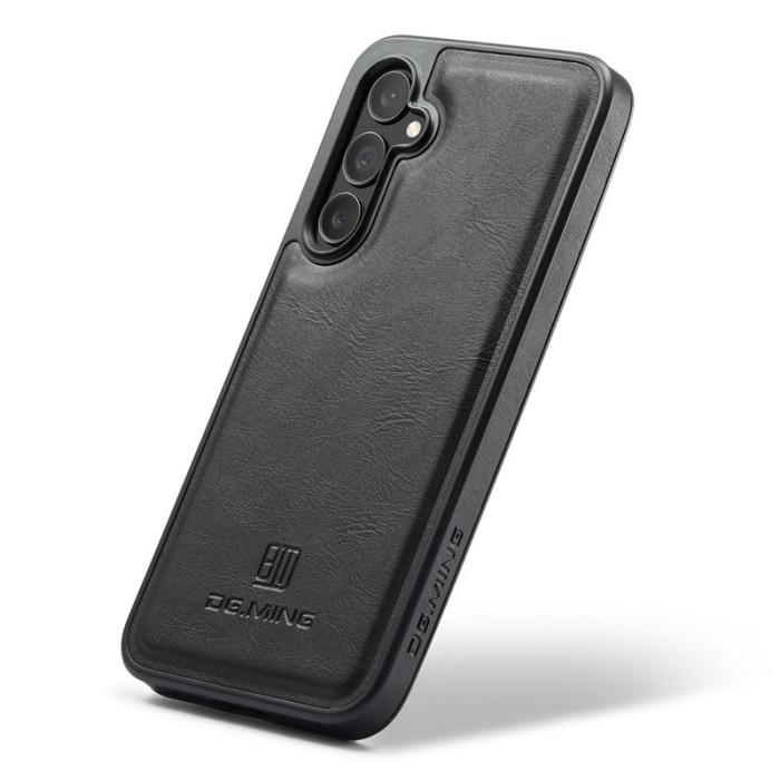 DG.MING - DG.MING Samsung Galaxy S25 Skal Anti-Drop Läder Svart