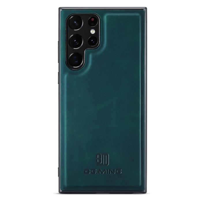 DG.MING - DG.MING Samsung Galaxy S25 Ultra Skal PU Läder Grön